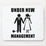 Bachelor Party Groom Stag Do Wedding Funny New Man Mousepad<br><div class="desc">Bachelor Party Groom Stag Do Wedding Neues Management</div>