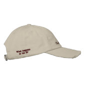 Bachelor Party I Stone Bestickte Baseballkappe (Rechts)