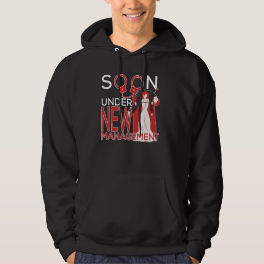 Bachelor Party in New Management Hoodie (Vorderseite)