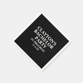 Bachelor Party in Progress Napkins Serviette (Ecke)