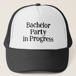 Bachelor Party in Progress: Truckerkappe
