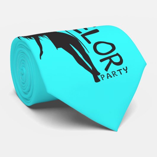 Bachelor Party Krawatte (Gerollt)