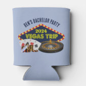Bachelor Party Las Vegas Trip Casino Dosenkühler (Rückseite)