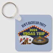 Bachelor Party Las Vegas Trip Casino Schlüsselanhänger (Vorderseite)