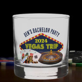 Bachelor Party Las Vegas Trip Casino Whiskyglas