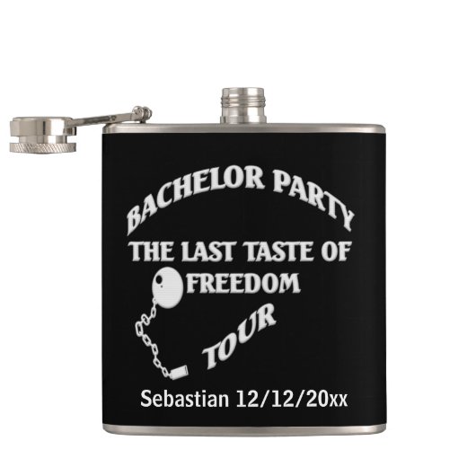 Bachelor Party Letzter Genuss der Freiheit Persona Flachmann (Geöffnet)