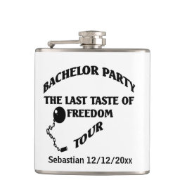 Bachelor Party Letzter Genuss der Freiheit Persona Flachmann