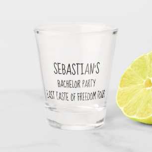 Bachelor Party Letzter Genuss der Freiheit Persona Schnapsglas