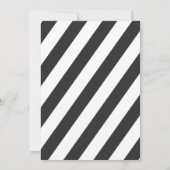 Bachelor-Party mit Cheers & Biere Einladung (Rückseite)