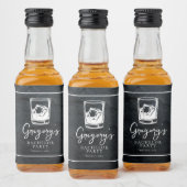 Bachelor Party modern und stilvoll Alkoholflaschenetikett (Flaschen)