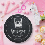 Bachelor Party modern und stilvoll Pappteller (Party)
