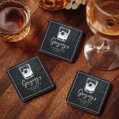 Bachelor Party modern und stilvoll Rechteckiger Pappuntersetzer