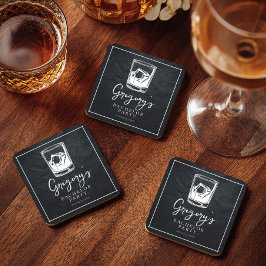 Bachelor Party modern und stilvoll Rechteckiger Pappuntersetzer