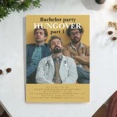 Bachelor Party Moderne Einladung