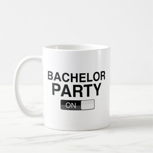 Bachelor Party on Kaffeetasse (Links)