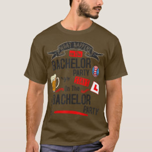 Bachelor Party Outfit Groom Getting Married & Groo T-Shirt