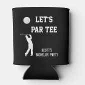 Bachelor Party Par T-Shirt Golftrip Dosenkühler (Rückseite)