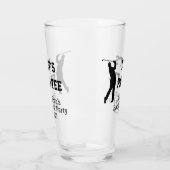 Bachelor Party Par tee Custom Glas (Links)