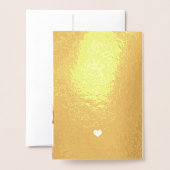 Bachelor Party Pass Goldfolie Folienkarte (Rückseite mit Umschlag)