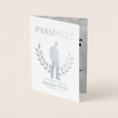 Bachelor Party Pass Silberfolie Folienkarte (Vorderseite)