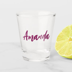Bachelor Party personalisiert Individuelle Name Br Schnapsglas
