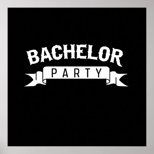 Bachelor Party Poster (Vorne)