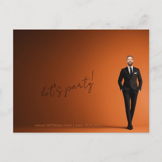 Bachelor Party Postkarte (Vorderseite)