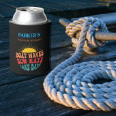 Bachelor Party Retro Sun Black Dosenkühler