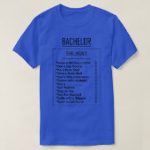 Bachelor Party Scavenger Hunt T-Shirt (Design vorne)