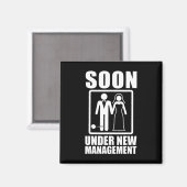Bachelor Party Shirts für Männer2 Magnet (Vorderseite/Rückseite)