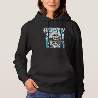 Bachelor Party Skeleton Drinking Coffee New Husban Hoodie