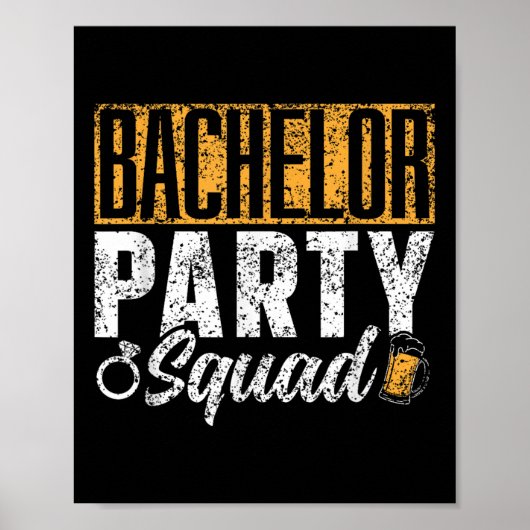 Bachelor Party Squad Briom Team _1 Poster (Vorne)