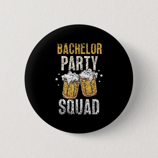Bachelor Party Squad Briom Team _4 Button (Vorderseite)
