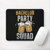 Bachelor Party Squad Briom Team _4 Mousepad (Mit Mouse)