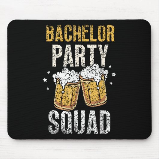 Bachelor Party Squad Briom Team _4 Mousepad (Vorne)