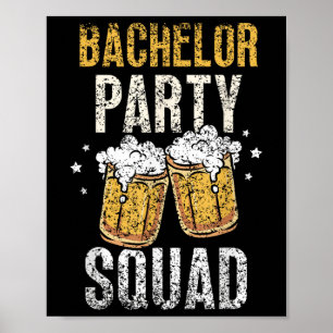 Bachelor Party Squad Briom Team _4 Poster