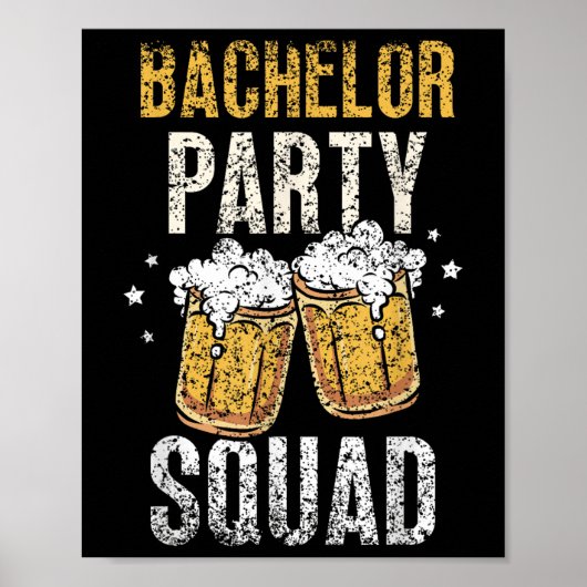 Bachelor Party Squad Briom Team _4 Poster (Vorne)