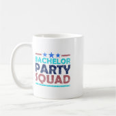 Bachelor Party Squad Team Bridge Groom 2 Kaffeetasse (Links)
