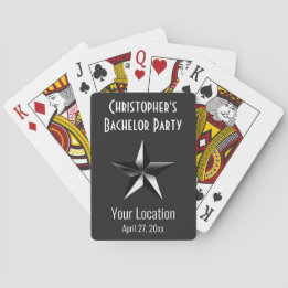 Bachelor Party Star Gastgeschenk Hochzeit Spielkarten
