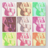 Bachelor Party Steinuntersetzer (Vorderseite)