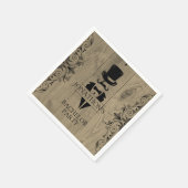 Bachelor Party Supplier Paper Serviette (Ecke)