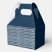 Bachelor Party Survival Kit Navy Geschenkschachtel (Rückseite)