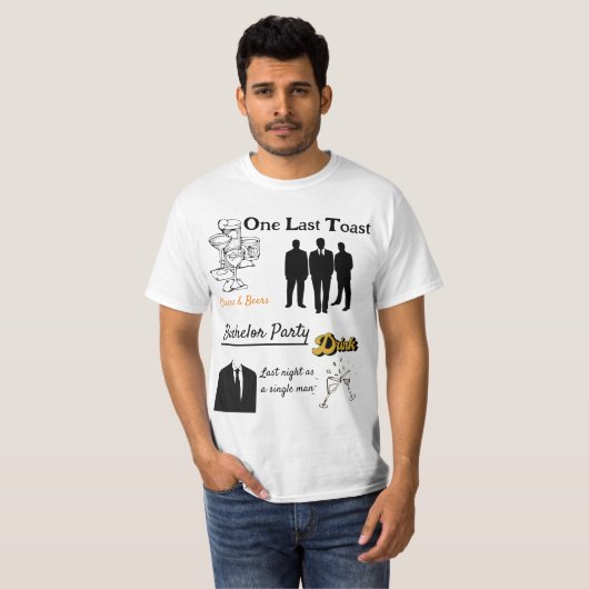 Bachelor Party T - Shirt (Vorne ganz)