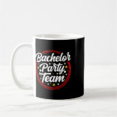 Bachelor Party Team Bride Groom _2 Kaffeetasse (Links)