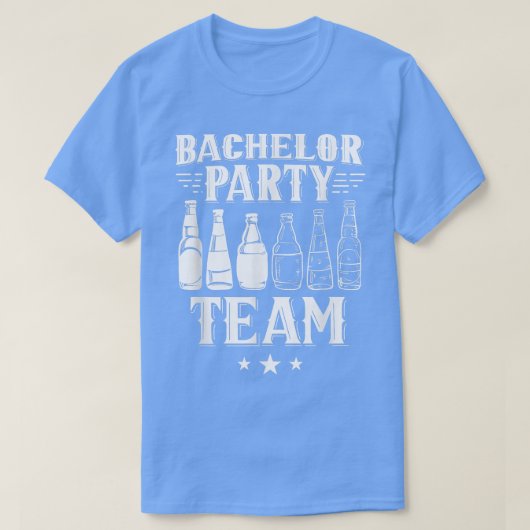 Bachelor Party Team Groom Bride131 T-Shirt (Design vorne)