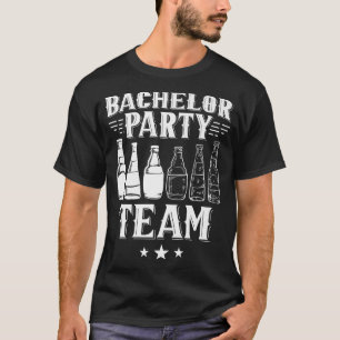 Bachelor Party Team Groom Bride 126 T-Shirt