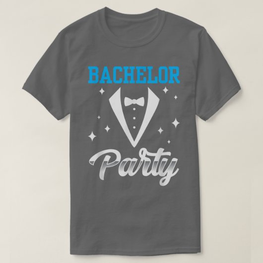 Bachelor Party Team Groom Bride 130 T-Shirt (Design vorne)