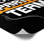 Bachelor Party Team Groom Bride _2 Poster (Ecke)