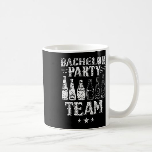 Bachelor Party Team Groom Bride _3 Kaffeetasse (Rechts)