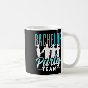 Bachelor Party Team Groom Bridge 2 Kaffeetasse